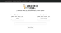 Desktop Screenshot of geradordesenha.com.br