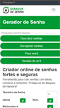 Mobile Screenshot of geradordesenha.com